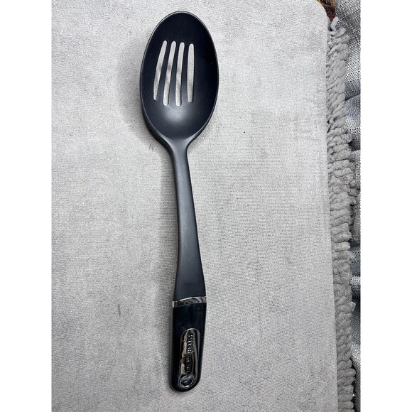 KitchenAid Classic Cook Series 4 Slotted Spoon Black Kitchen Utensil Replacement - Picture 1 of 6